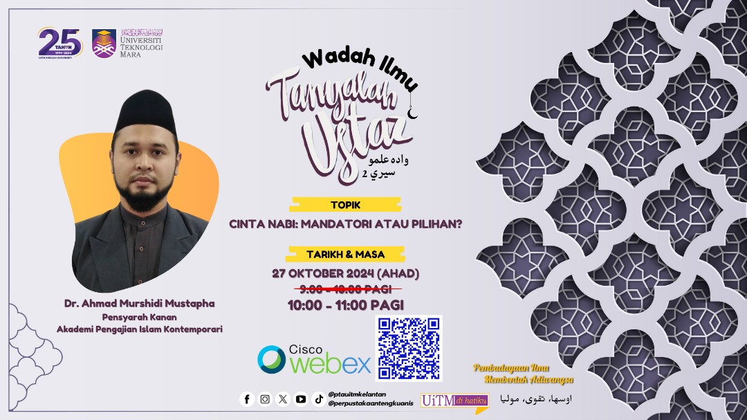 PROGRAM WADAH ILMU: TANYALAH USTAZ SIRI 2 