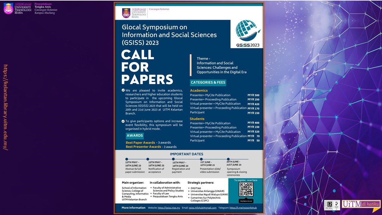 Glocal Symposium on Information and Social Sciences (GSISS) 2023 